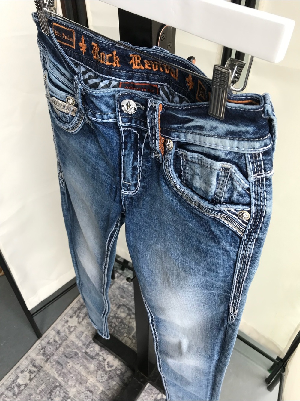 Rock Revival Women's Skinny Jeans - Picture 4 of 7